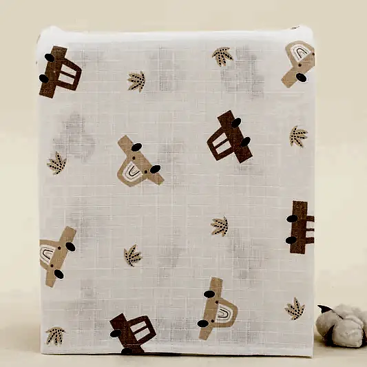 Müslin Örtü - Kahverengi Arabalar