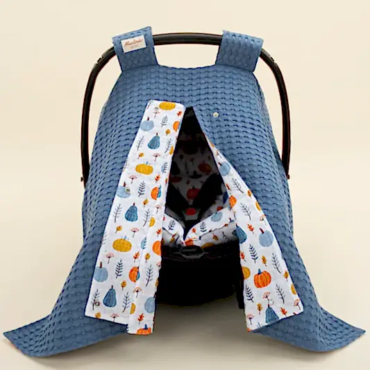 Puset Seti - Çift Taraflı - İndigo Havuz - Mavi Balkabağı