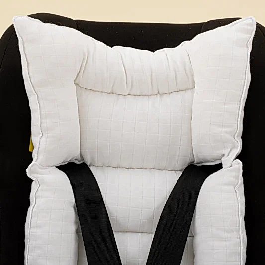 Puset Minderi - Beyaz Muslin