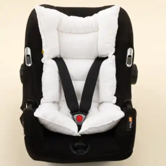 Puset Minderi - Beyaz Muslin