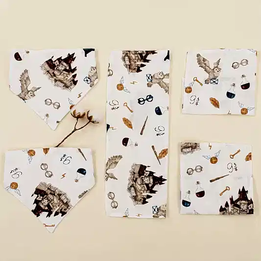 Önlük ve Mendil Seti - Tek Taraflı - Harry