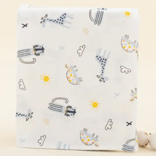 Müslin Örtü - Mavi Canlılar