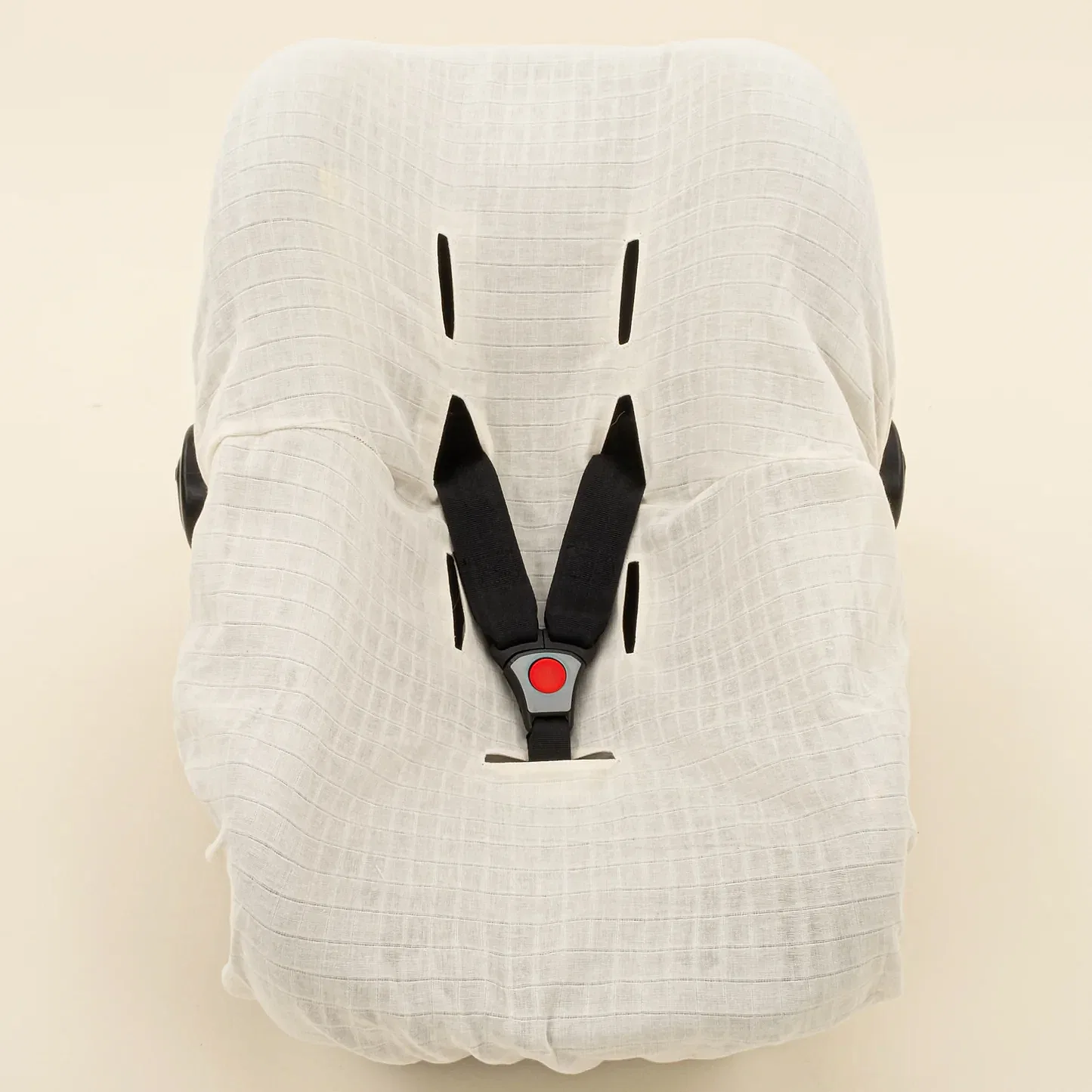 Puset Çarşafı - Krem Muslin