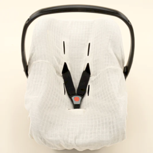 Puset Çarşafı - Krem Muslin