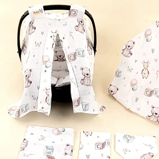 9 Parça Avantajlı Set - Tek Taraflı - Sevimli Ayıcıklar