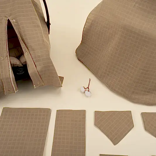 9 Parça Avantajlı Set - Tek Taraflı - Toprak Muslin