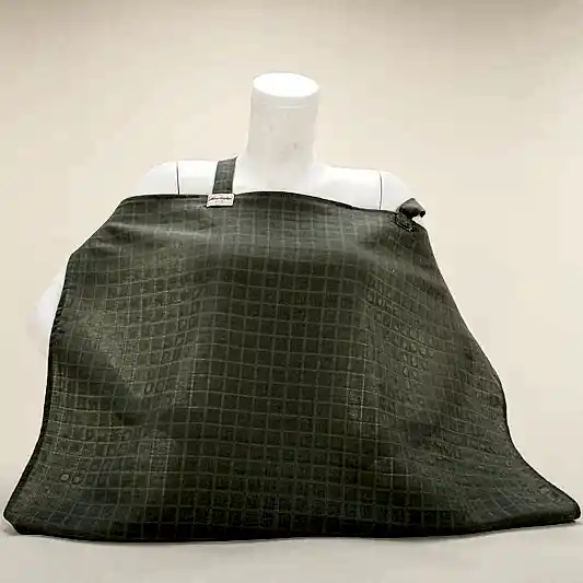 Çift Katlı Muslin Emzirme Önlüğü - Haki Müslin