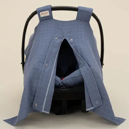 Puset Seti - Tek Taraflı - İndigo Müslin