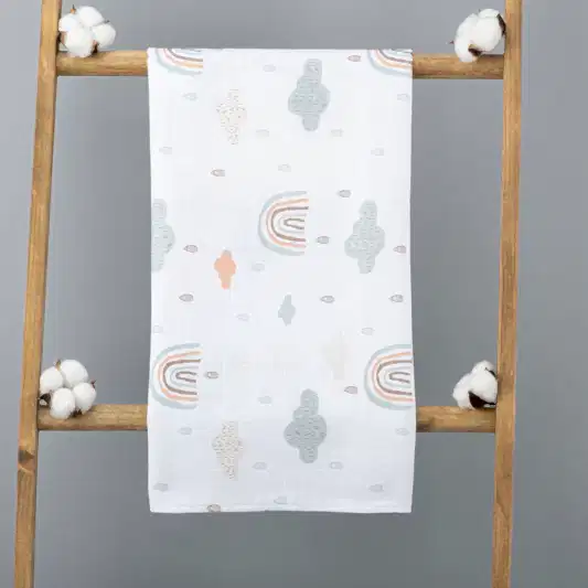 Müslin Örtü - Yeşil Gökkuşağı