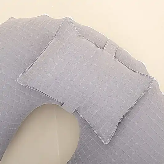 Emzirme Yastığı - Gri Müslin