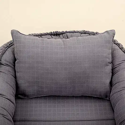 Babynest ve Yastık - Gri Müslin