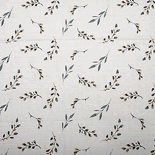 Müslin Örtü - Yapraklar