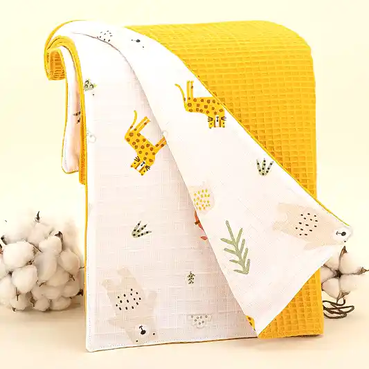 Pike Battaniye - Çift Taraflı - Hardal Petek - Aslan