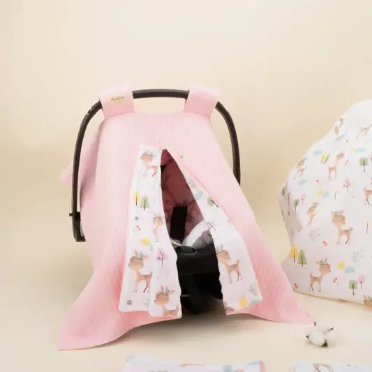 9 Parça Avantajlı Set - Çift Taraflı - Koyu Pembe Örgü - Ceylan