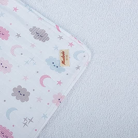 Kundak Havlu - Pembe Bulut